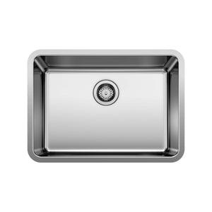 Alternate Image for Blanco Formera 25" Undermount Stainless Steel Kitchen Sink, 18 Gauge, Satin Polish, 442766