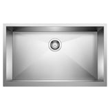 Blanco Precision 32" Undermount Stainless Steel Kitchen Sink, 18 Gauge, 513439