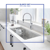 Blanco Stainless Steel Multi-Level Sink Grid (Quatrus Super Single Bowls), 231608