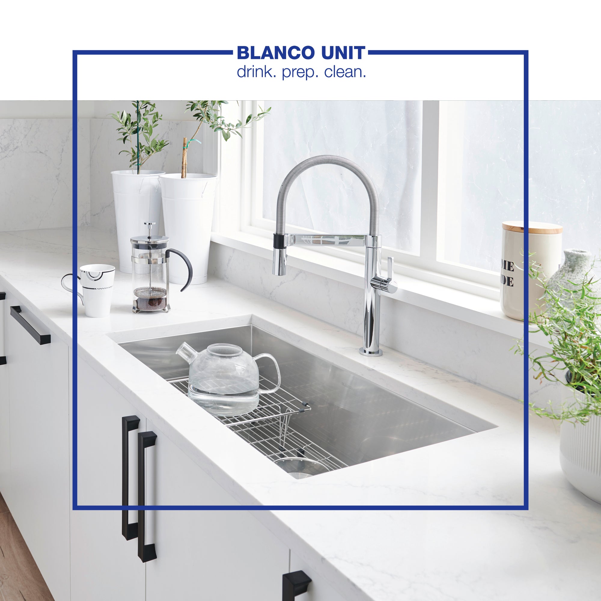 Blanco Quatrus 32" Undermount Stainless Steel Kitchen Sink, 18 Gauge, 518172