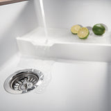 Blanco Precis 29" Undermount Granite Composite Kitchen Sink with Accessories, Silgranit, White, 519453