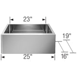 Blanco Quatrus 25" Undermount Stainless Steel Kitchen Sink, 18 Gauge, 522215