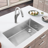 Blanco Quatrus 33" Dual Mount Stainless Steel Kitchen Sink, 18 Gauge, 524221