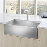 Blanco Precision 32" Undermount Stainless Steel Kitchen Sink, 20 Gauge, 524223