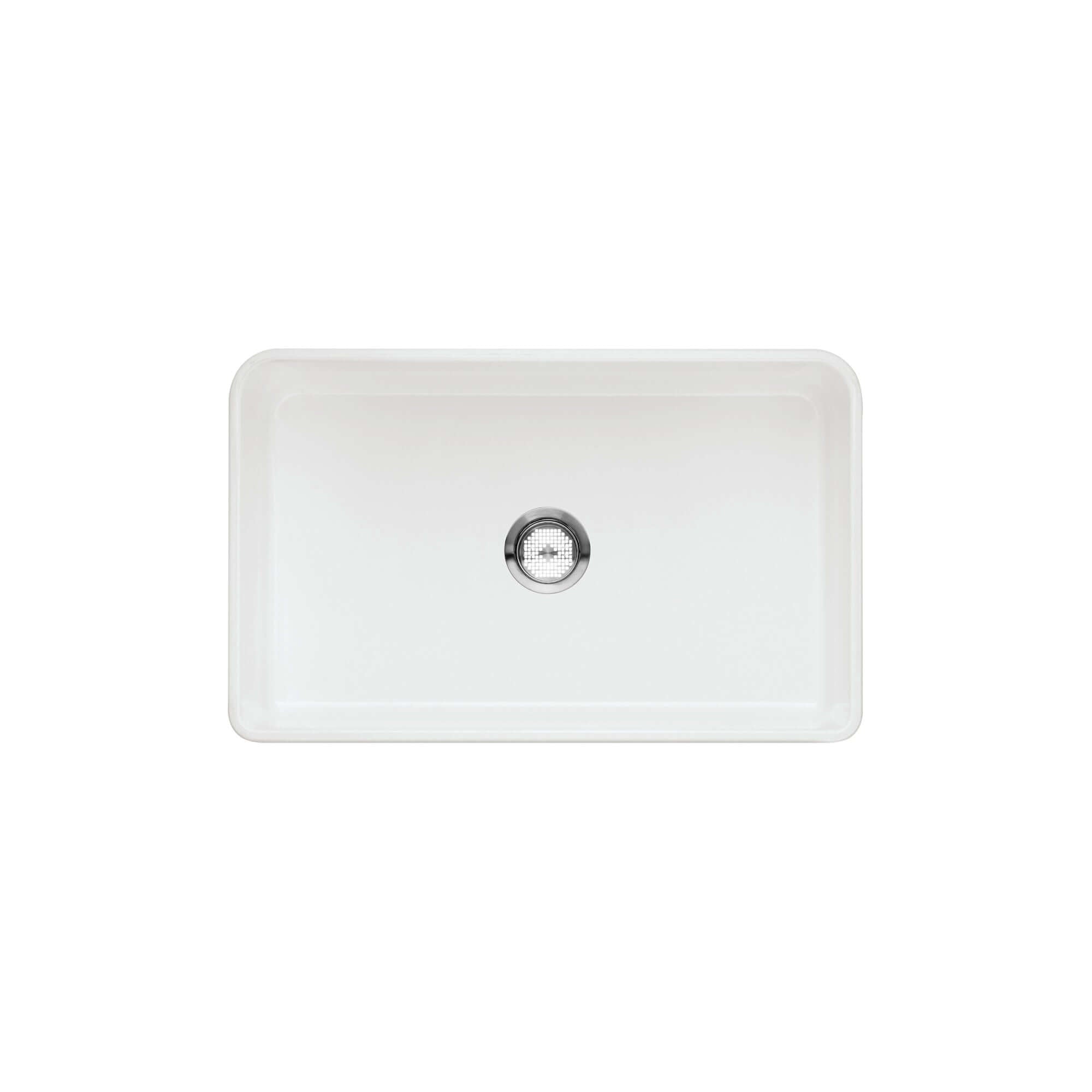 Blanco Cerana 30" Fireclay Farmhouse Sink, White, 525010