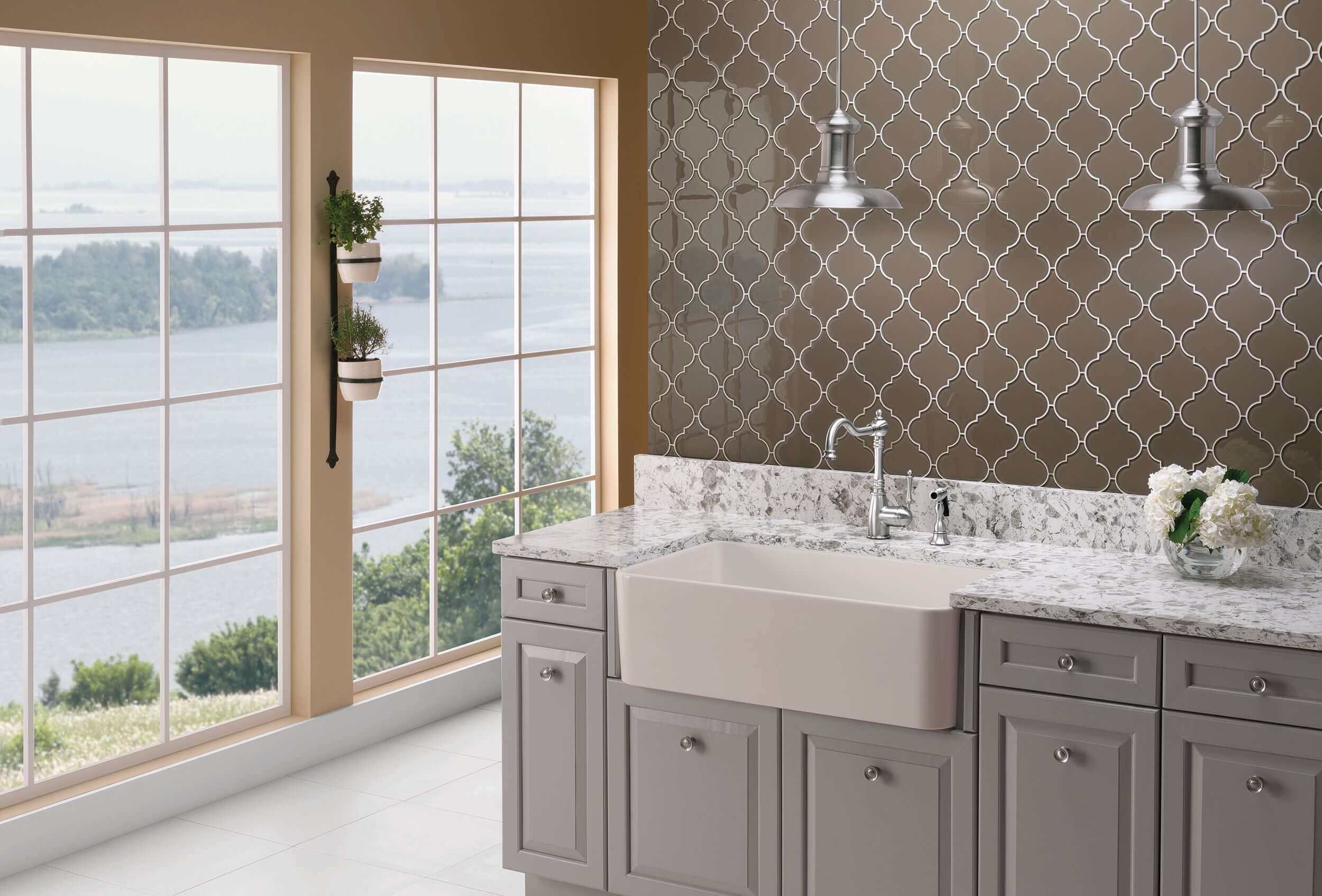 Blanco Cerana 33" Fireclay Farmhouse Sink, Biscuit, 525013