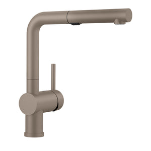 Alternate Image for Blanco Linus 1.5 GPM Brass Kitchen Faucet, Pull-Out, Truffle, 526371