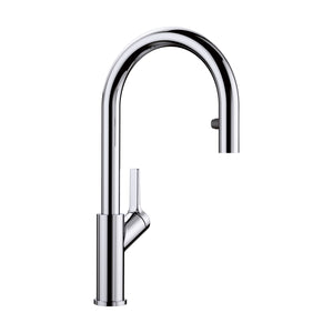 Alternate Image for Blanco Urbena 1.5 GPM Brass Kitchen Faucet, Pull-Down, Polished Chrome, 526390