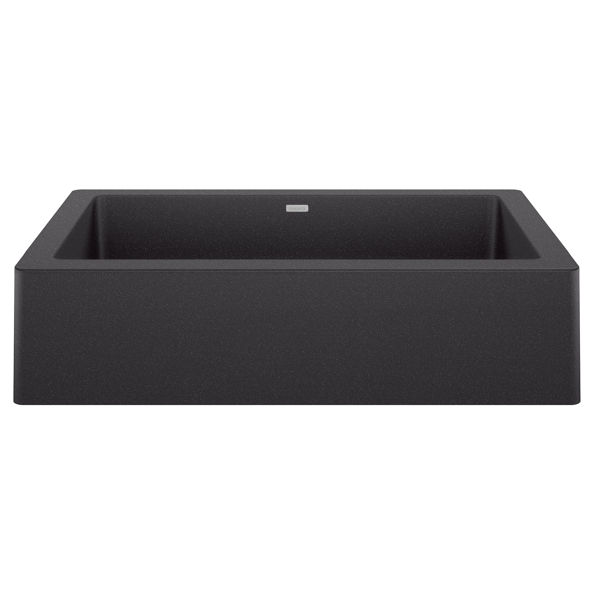 Blanco Vintera 30" Granite Composite Farmhouse Sink, Silgranit, Anthracite, 526538