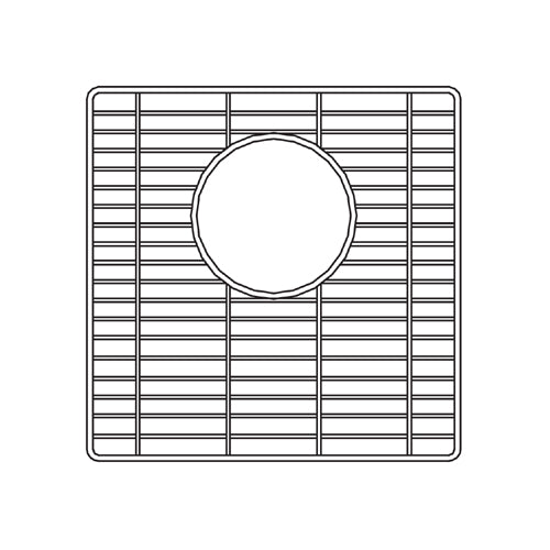 Houzer 12" Stainless Steel Bottom Grid, 629717
