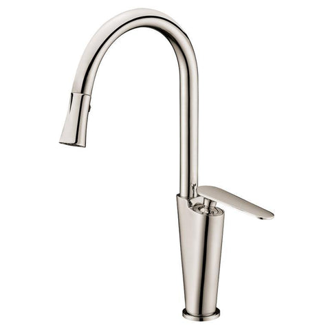 Dawn 15" 1.8 GPM Kitchen Faucet, Brushed Nickel, AB27 3602BN
