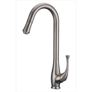 Alternate Image for Dawn 17" 1.8 GPM Pull Out Kitchen Faucet, Brushed Nickel, AB50 3084BN
