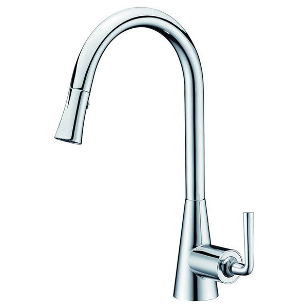 Dawn 17" 1.8 GPM Pull Down Kitchen Faucet, Chrome, AB30 3788C