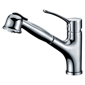 Alternate Image for Dawn 9" 1.8 GPM Pull Out Kitchen Faucet, Chrome, AB50 3712C