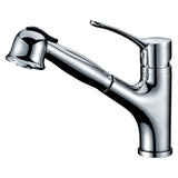 Dawn 9" 1.8 GPM Pull Out Kitchen Faucet, Chrome, AB50 3712C