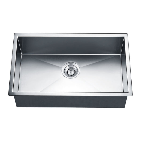 Dawn 30" Stainless Steel Undermount Kitchen Sink, DSQ2816