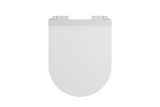 BOCCHI Vettore Soft-Close Toilet Seat in White, A0330-001