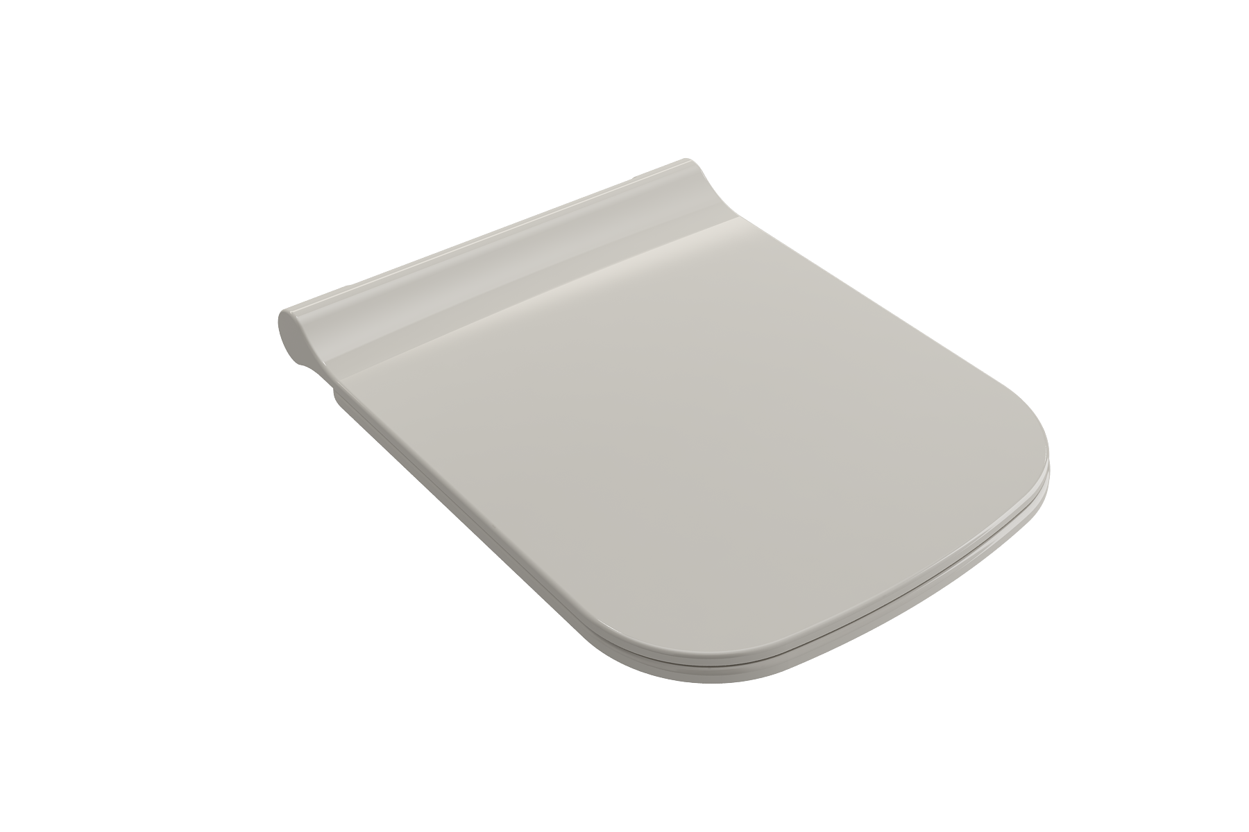 BOCCHI Firenze Soft-Close Toilet Seat in Biscuit, A0332-014