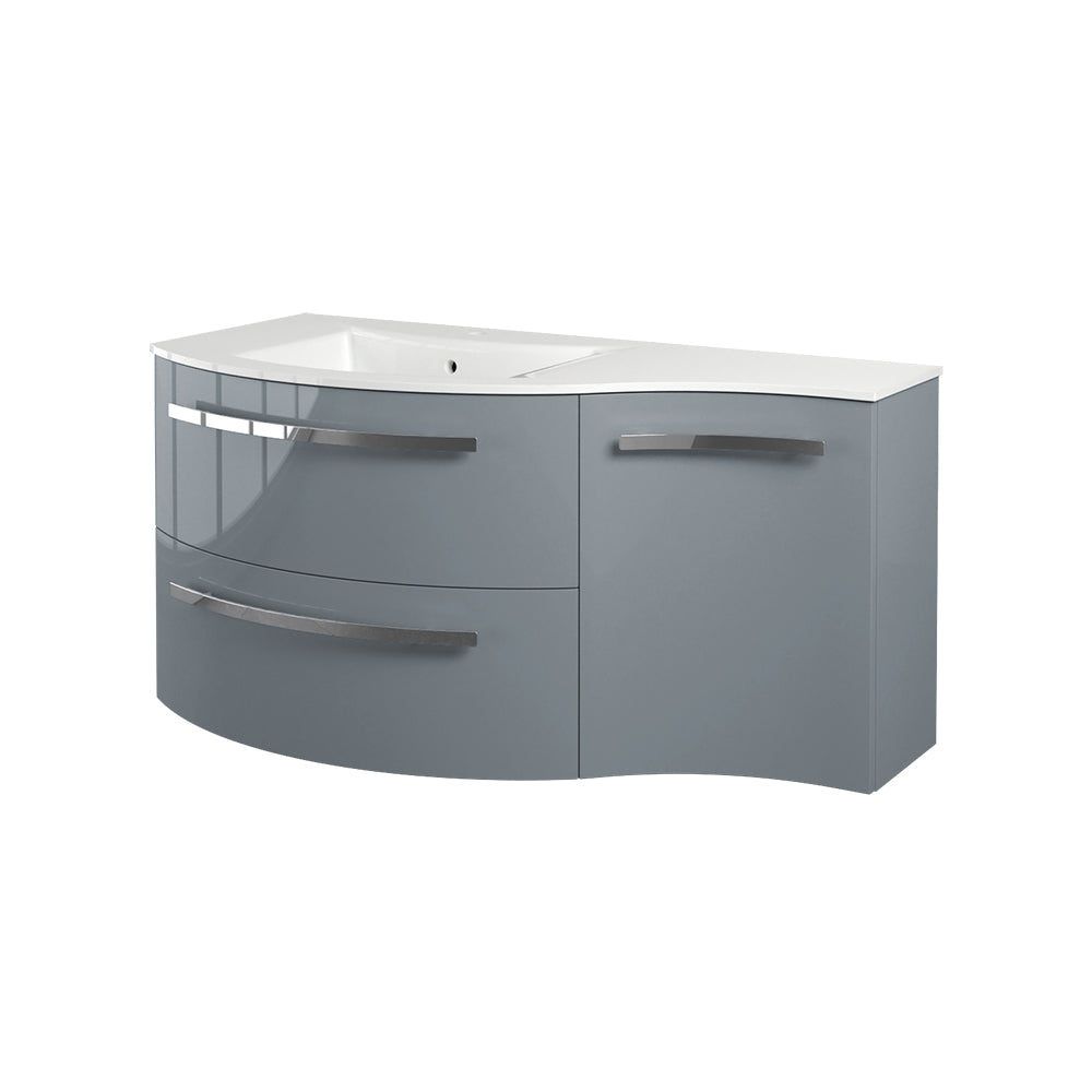 Latoscana 43" Modern Bathroom Vanity, Right Side Cabinet, Ambra Series - The Sink Boutique