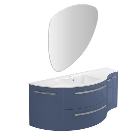 Latoscana 52" Modern Bathroom Vanity, Ameno Series, Left Side, AM52L