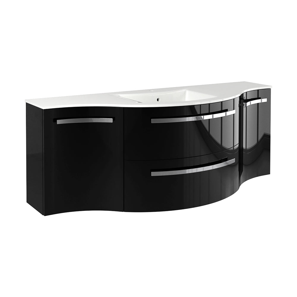 Latoscana 57" Modern Bathroom Vanity, Ambra Series - The Sink Boutique