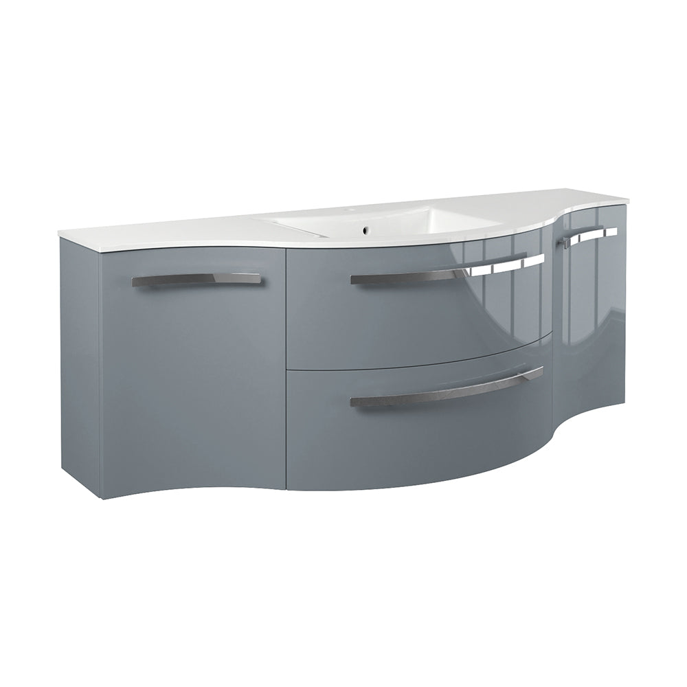 Latoscana 57" Modern Bathroom Vanity, Ambra Series - The Sink Boutique