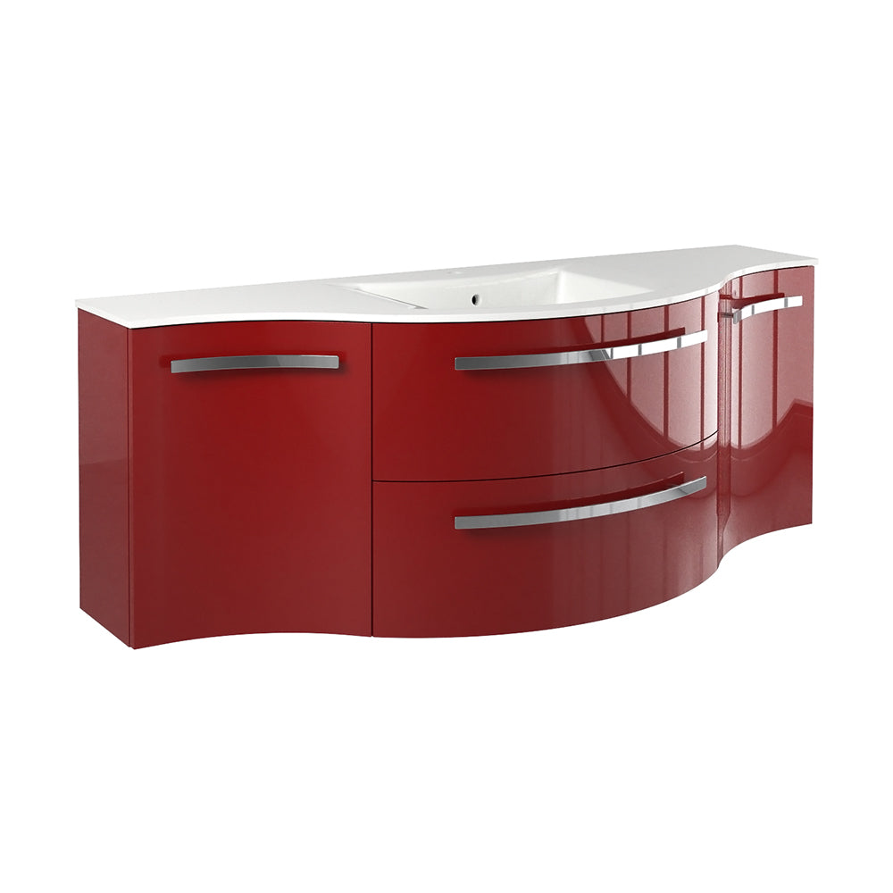 Latoscana 57" Modern Bathroom Vanity, Ambra Series - The Sink Boutique