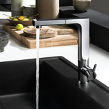 Houzer Ascend Pull Out Kitchen Faucet Brushed Nickel, ASCPO-460-BN - The Sink Boutique