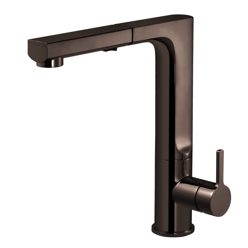 Houzer Ascend Pull Out Kitchen Faucet Oil Rubbed Bronze, ASCPO-460-OB
