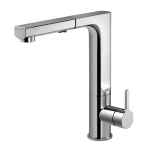 Alternate Image for Houzer Ascend Pull Out Kitchen Faucet with CeraDox Technology Polished Chrome, ASCPO-460-PC
