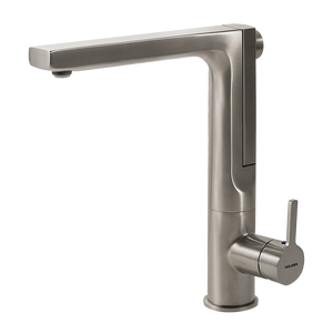 Alternate Image for Houzer Ascend Integrated Pull Up Kitchen Faucet Brushed Nickel, ASCPU-460-BN