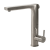 Houzer Ascend Integrated Pull Up Kitchen Faucet Brushed Nickel, ASCPU-460-BN
