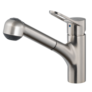 Alternate Image for Houzer Ayr Pull Out Kitchen Faucet Brushed Nickel, AYRPO-972-BN