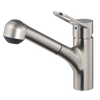 Houzer Ayr Pull Out Kitchen Faucet Brushed Nickel, AYRPO-972-BN