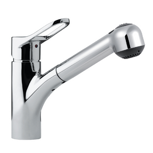 Alternate Image for Houzer Ayr Pull Out Kitchen Faucet with CeraDox Technology Polished Chrome, AYRPO-972-PC