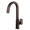Houzer Azura Hidden Pull Down Kitchen Faucet Oil Rubbed Bronze, AZUPD-968-OB