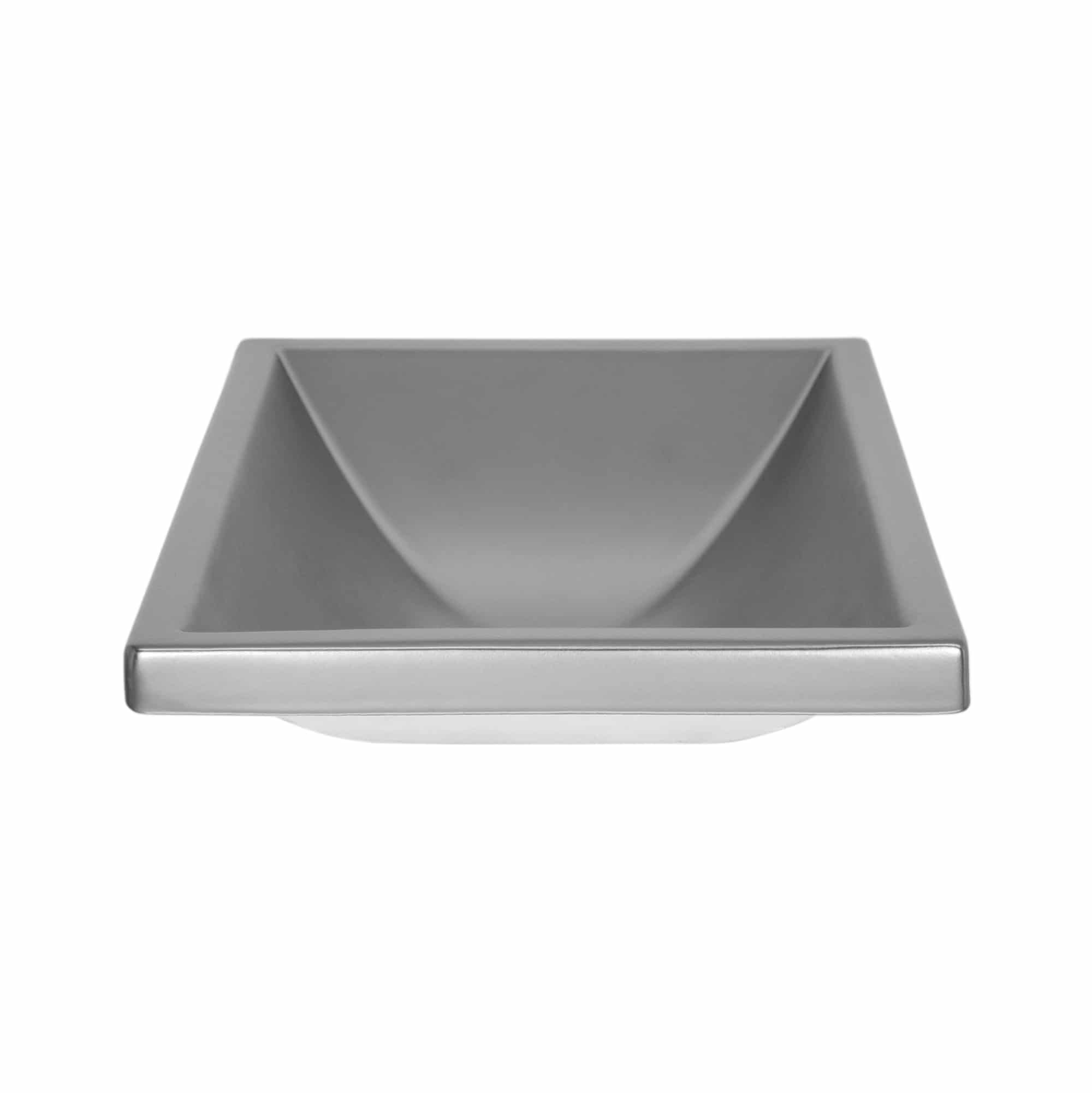 Native Trails Amara 20" x 14" Rectangle Fireclay Bathroom Sink, Platinum, PML2014-P