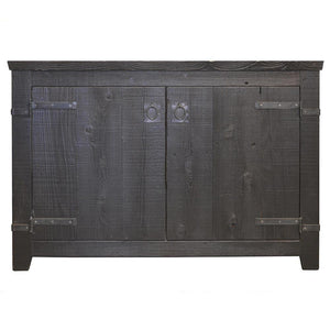 Alternate Image for Native Trails 48" Americana Freestanding Rustic Vanity Base in Anvil, Reclaimed Wood, VNB488