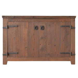 Alternate Image for Native Trails 48" Americana Freestanding Rustic Vanity Base in Chestnut, Reclaimed Wood, VNB481