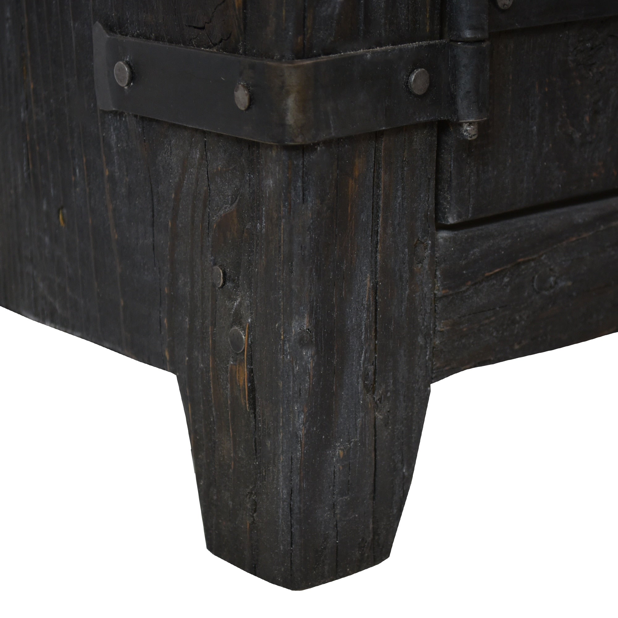 Native Trails 36" Americana Vanity in Anvil with Carrara Marble Top and Lido in Abyss, Single Faucet Hole, BND36-VB-CT-MG-013