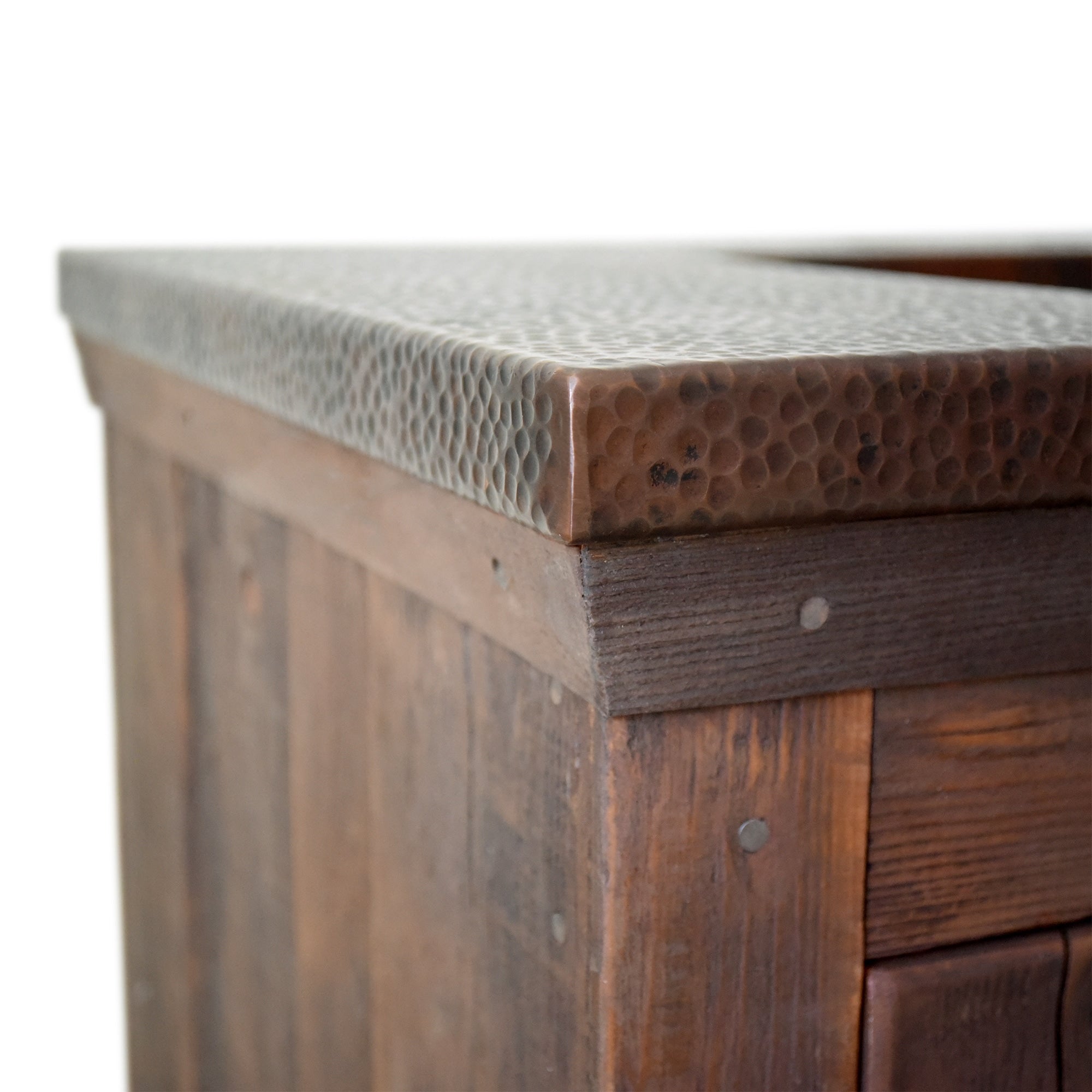 Native Trails 30" Cozumel Vanity Top with Integral Bathroom Sink in Antique Copper, VNT3022