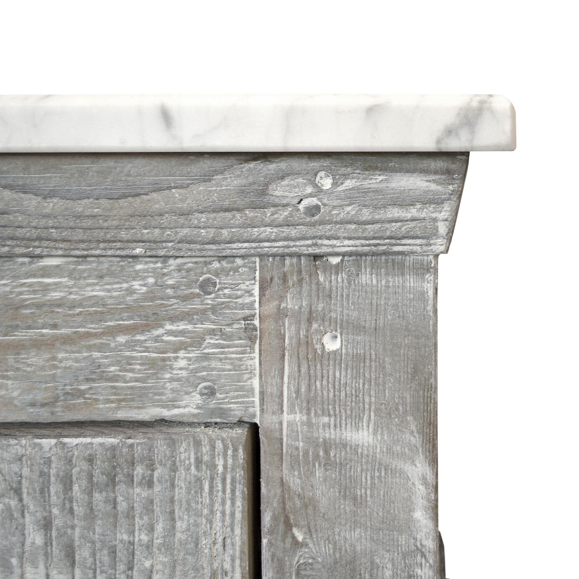 Native Trails 36" Americana Freestanding Vanity Base in Driftwood, Reclaimed Wood, VNB369
