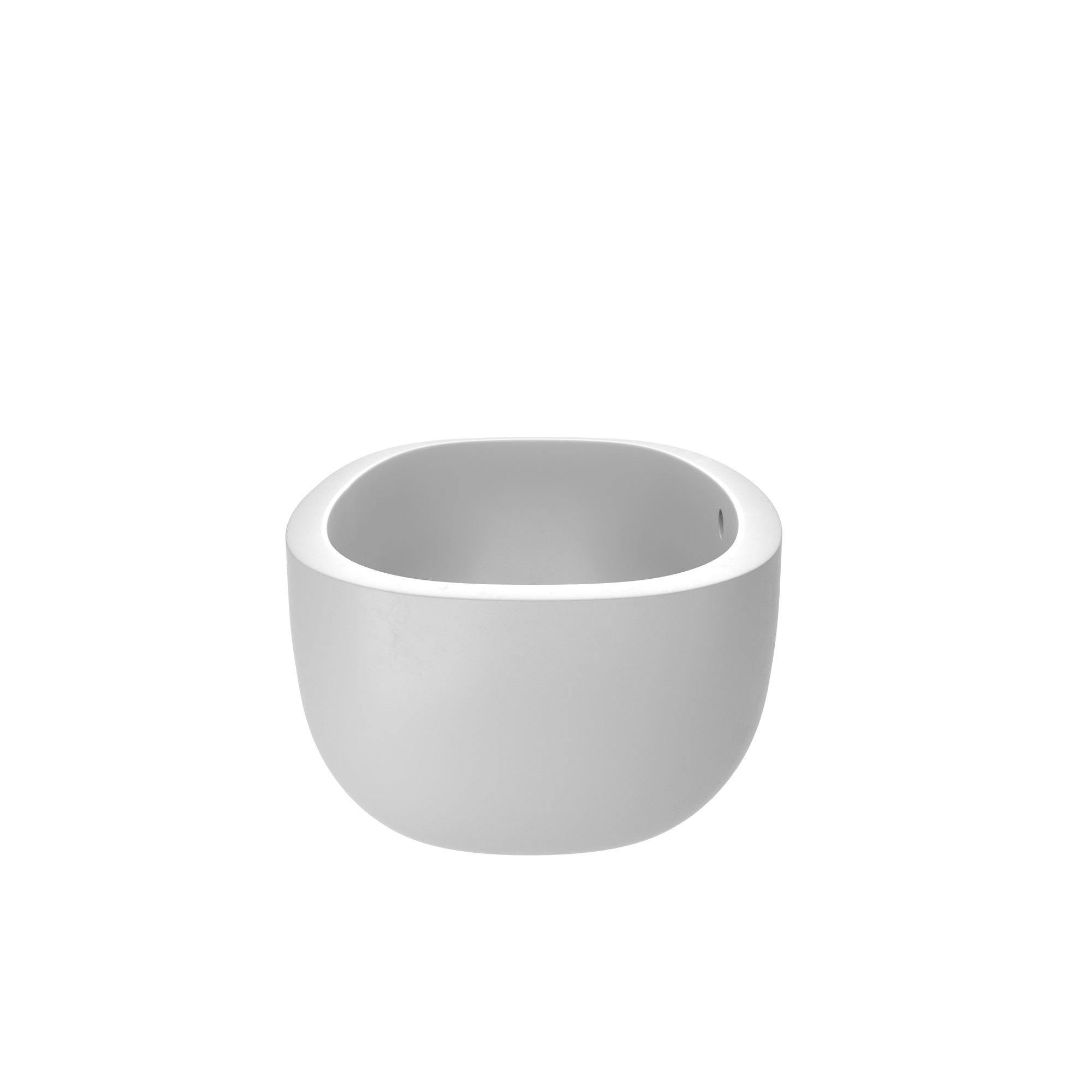 Native Trails 62" NativeStone Concrete Avalon 62" Bathtub, Pearl, NST6236-P