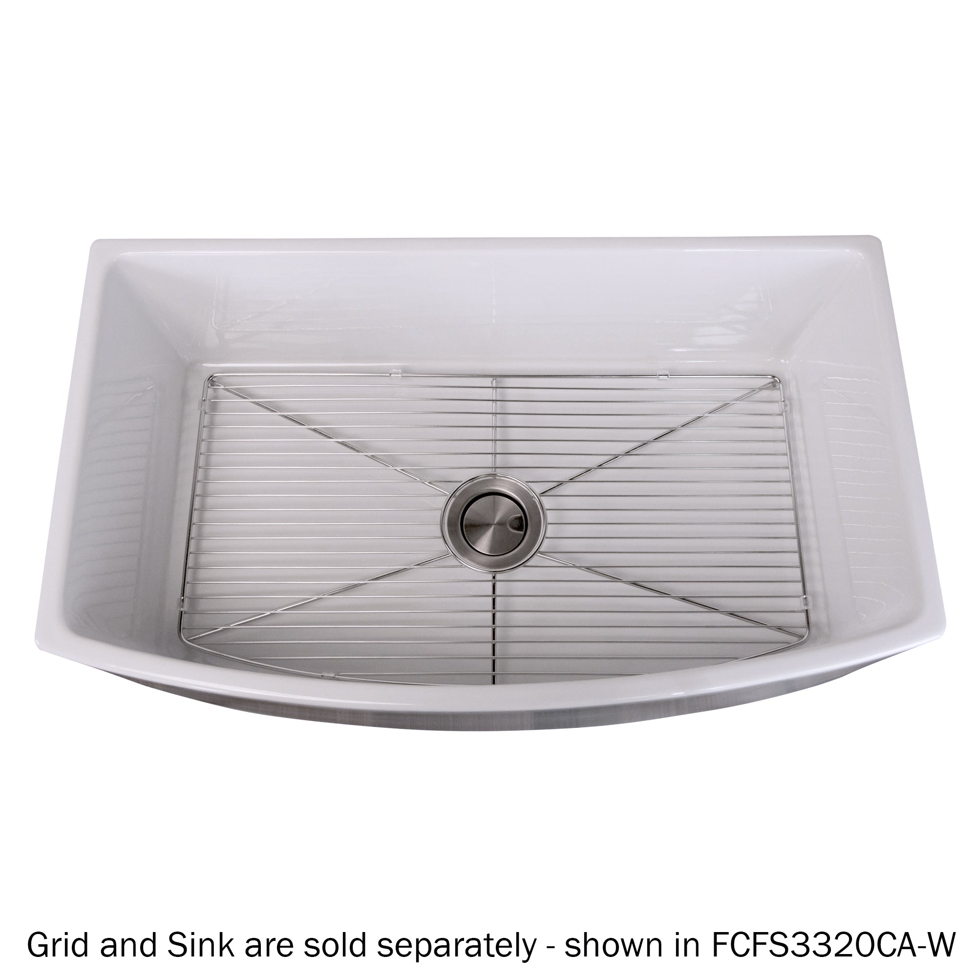 Nantucket Sinks Stainless Steel Bottom Grid BG-FC3320CA