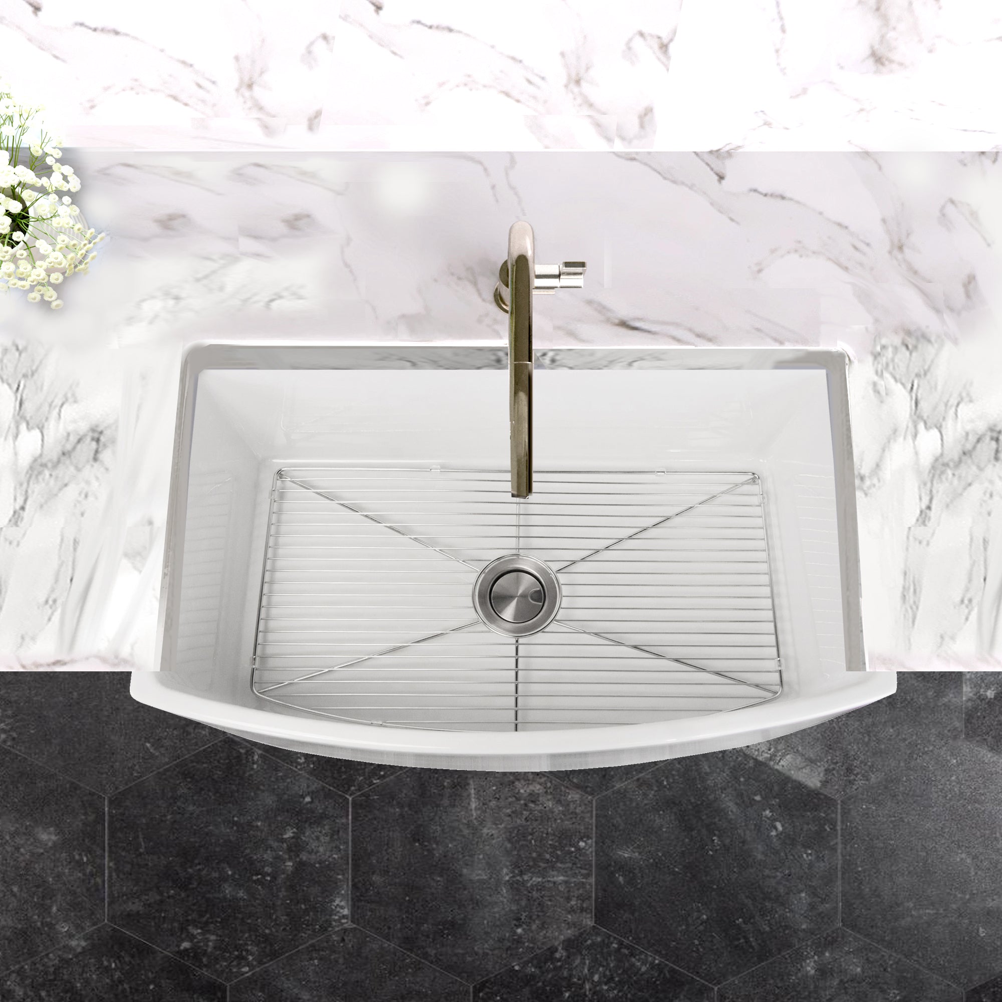 Nantucket Sinks Stainless Steel Bottom Grid BG-FC3320CA