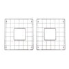 Nantucket Sinks Stainless Steel Bottom Grids Set BG-VC3318D