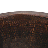 Premier Copper Products 12" Copper Bar/Prep Sink, Oil Rubbed Bronze, BR12WDB - The Sink Boutique