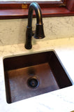 Premier Copper Products 20" Copper Bar/Prep Sink, Oil Rubbed Bronze, BREC20DB - The Sink Boutique
