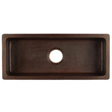 Premier Copper Products 28" Copper Bar/Prep Sink, Oil Rubbed Bronze, BREC28DB - The Sink Boutique