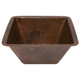 Premier Copper Products 15" Copper Bar/Prep Sink, Oil Rubbed Bronze, BS15DB3